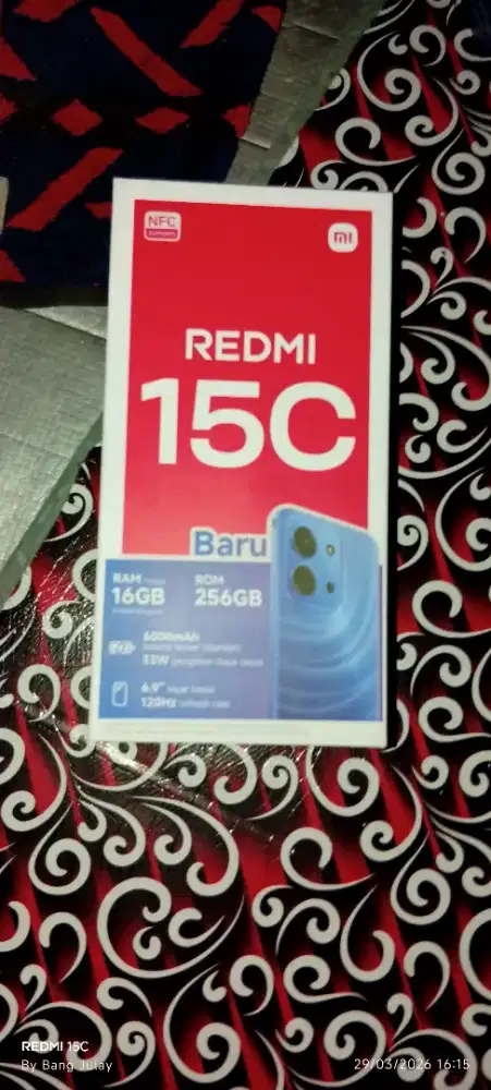 Redmi 15c 8+8/256 fullset