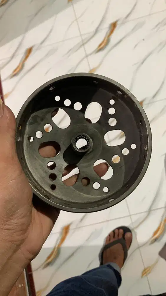 Mangkok karter ganda set kampas ganda