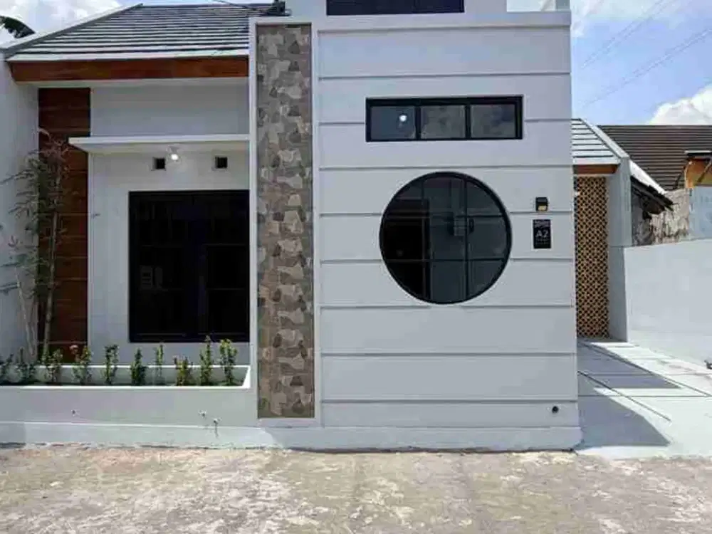 RUMAH CANTIK JAPANDI MEZANIN DALAM MINI CLUSTER DI WIROKERTEN BANGUNTAPAN BANTUL