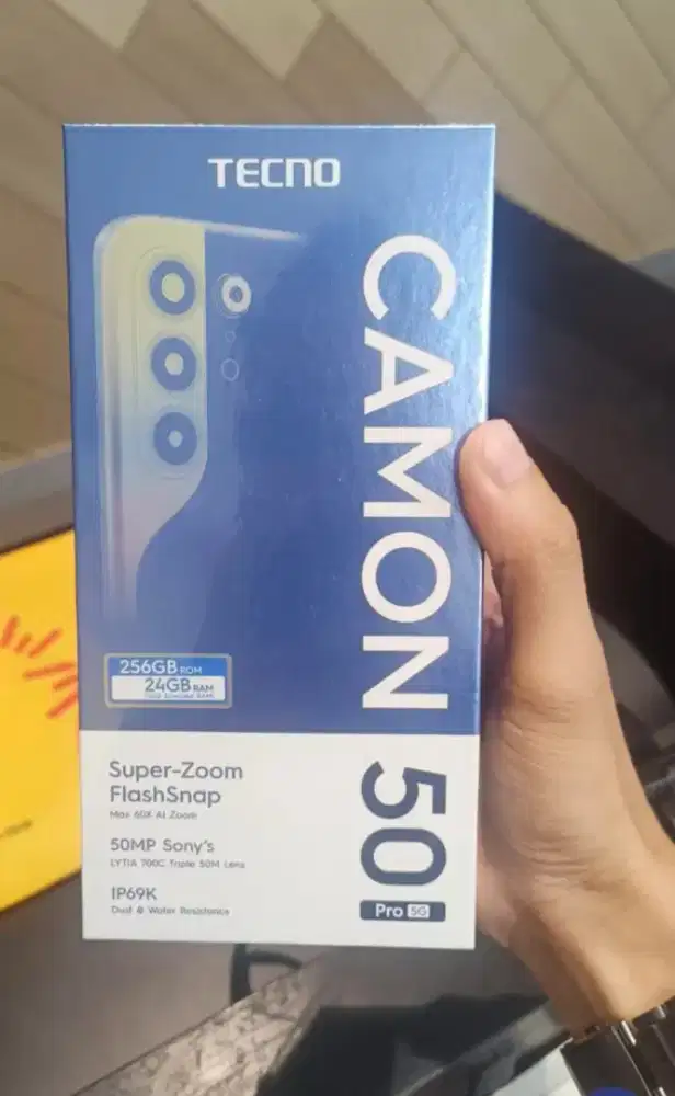 Tecno Camon 50 Pro 8/256 Cocok untuk Hadiah