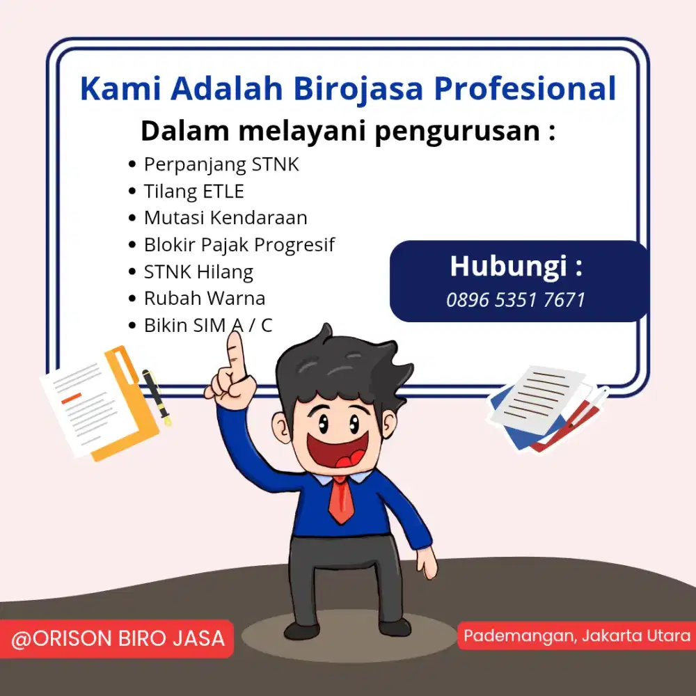 ORISON BIRO JASA KENDARAAN