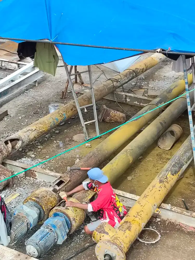 Dijual Cepat Batching Plant Wet Mix System