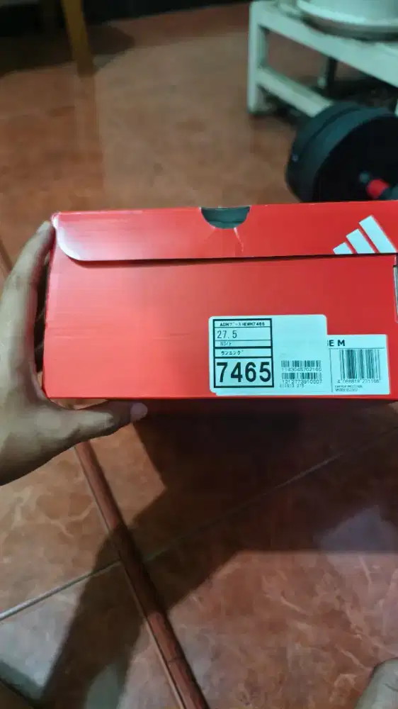 Sepatu lari Adidas hyperboost edge size 43 insole 27.5