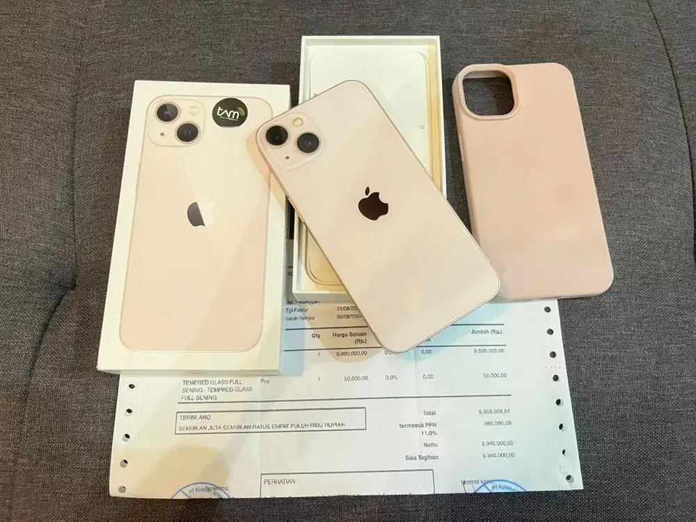 Iphone 13 iBox pink 128 gb mulus like new