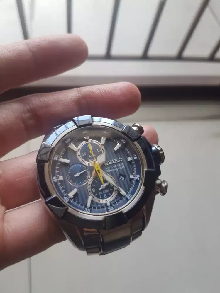 Seiko velatura chronograph