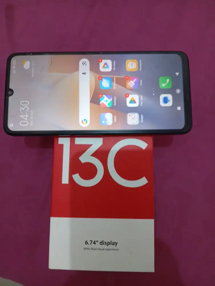 Xiomi Redmi 13c 8÷⁴/256 GB Hitam Fullset
