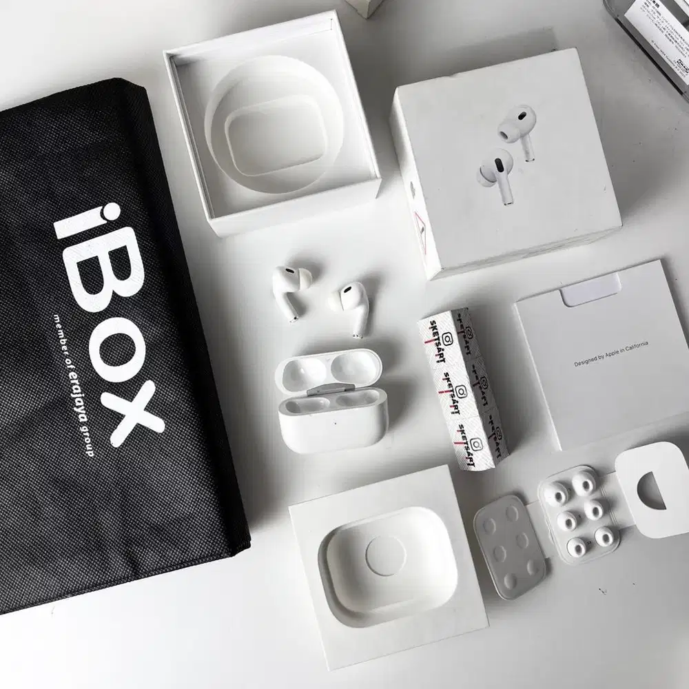 Airpods Pro Gen 2 Type C iBox Eartips Cadangan Masih Ada Lengkap