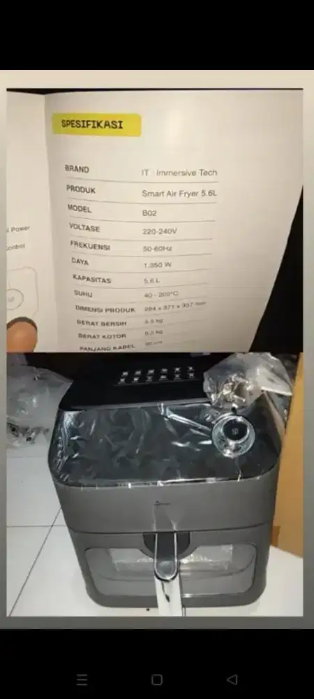 IT SMART AIR FRYER