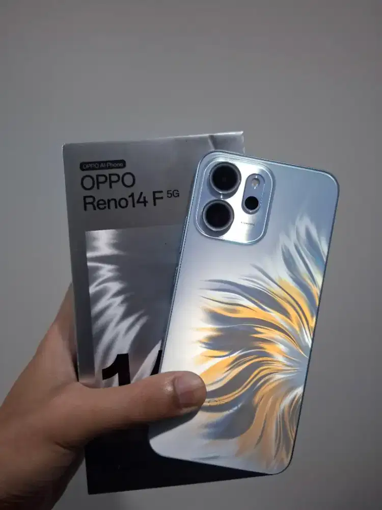Oppo Reno 14F 5G 12/256 GB Like New (3 bulan pakai)