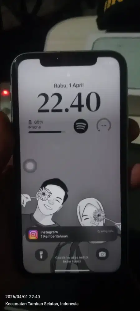 iPhone 11 Green 128GB - BH 95% Mulus (WiFi Only)