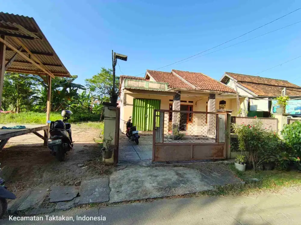 Dijual Rumha luas Tanah 200 m² 3 KT, 1 KM Plus Kosan 3 Pintu & Kios Surat SHM - Rp.550Jt Nego