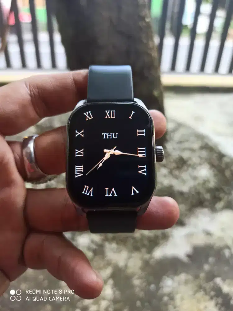 Sale smartwatch Advan kelengkapn kabel cas mulus batre super awet