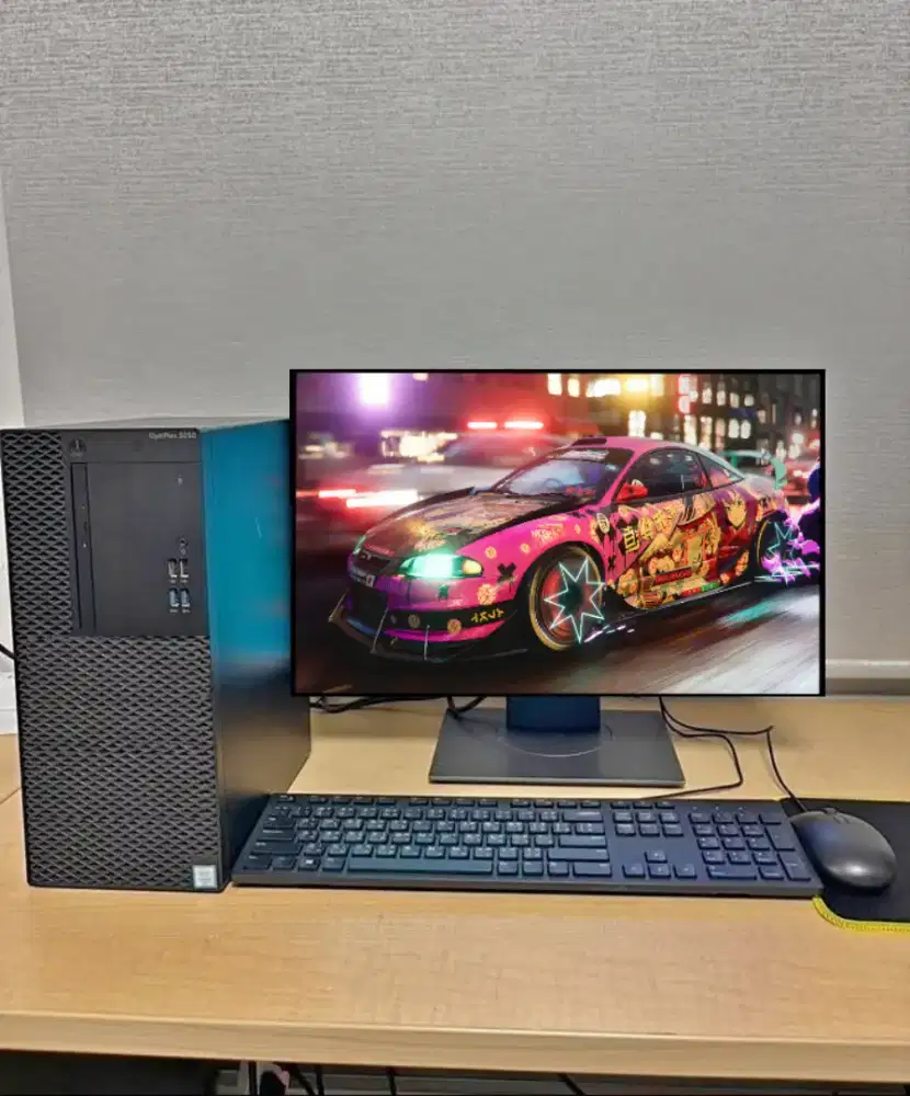 PC GAMING FULSET + LCD + RAM 8 GB + VGA 1 GB + HD 500 GB + GAMES APP