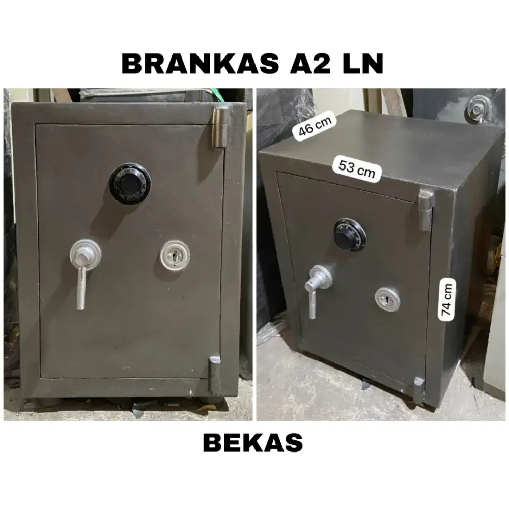 Brankas A2 LN Second Brangkas Map Folio Tahan Api Safety Box