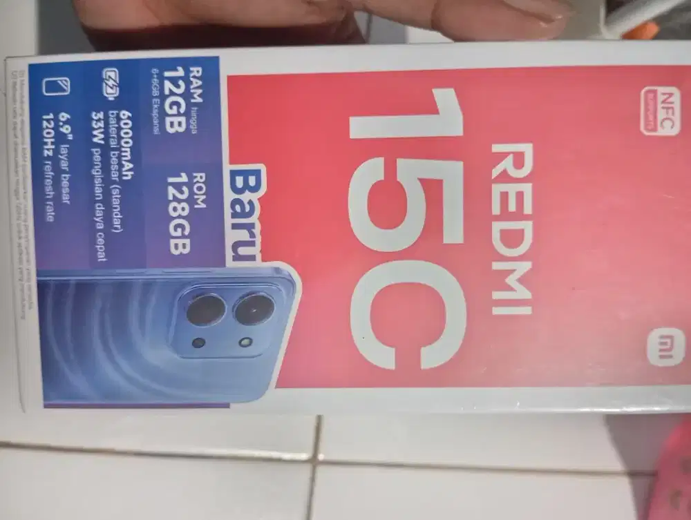 Redmi 15c 6/128 black new