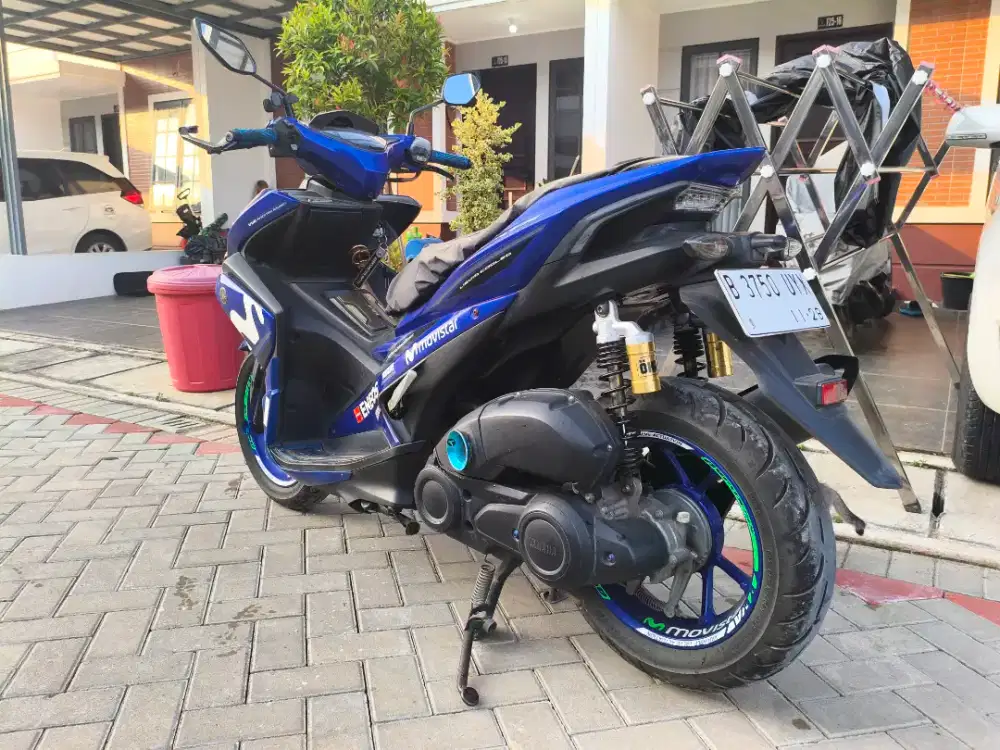 Aerox 155vva Tahun 2018 Livery Movistar