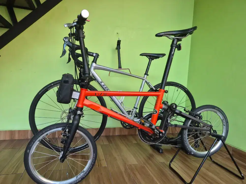 Jual 2 sepeda gravel dan fold