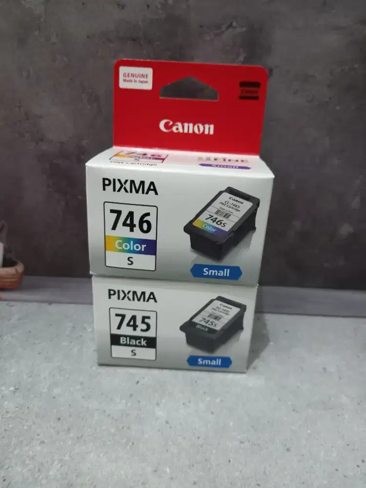 Tinta Print Canon Pixma 746 dan 745 (Hitam dan Warna)