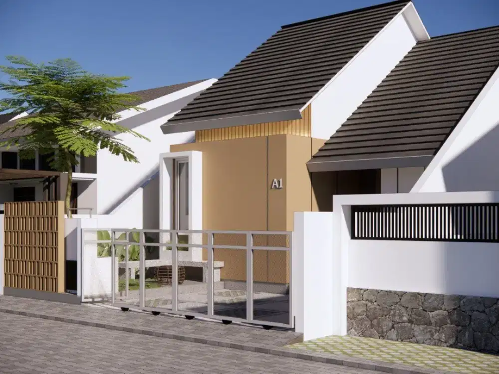 Rumah Siap Bangun di utara Sleman City Hall dekat PEMDA Tridadi Sleman