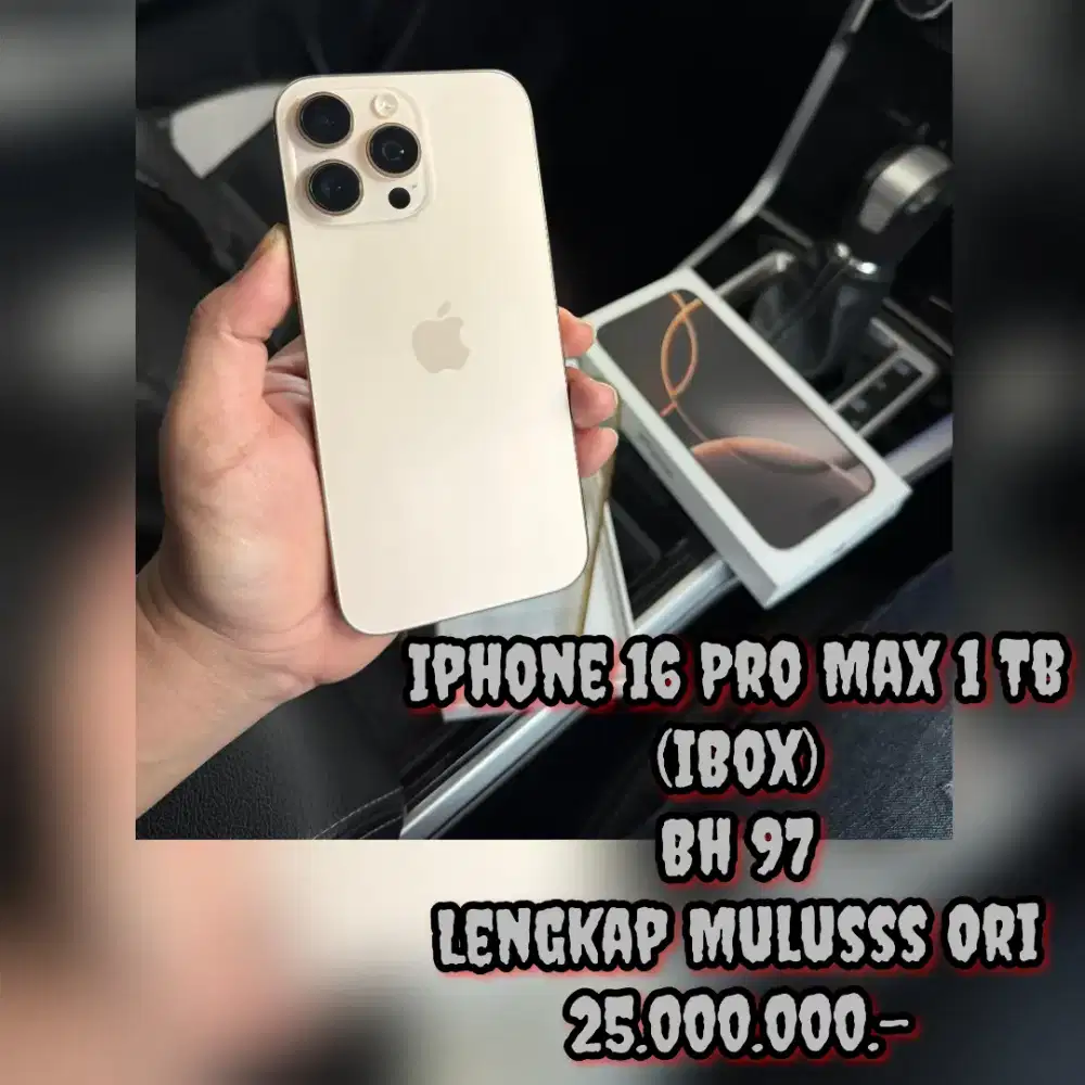 Iphone 16 Pro Max 1 Tb (iBox) Bh 97