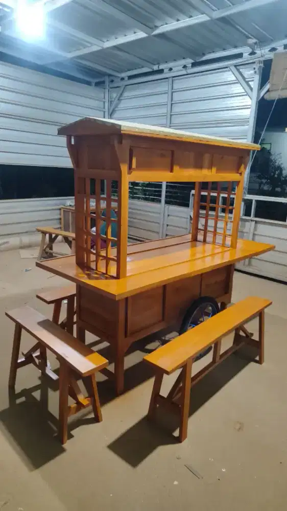 Jual Gerobak Angkringan,Bakso,Mie Ayam,sate,bubur ayam, dlL.