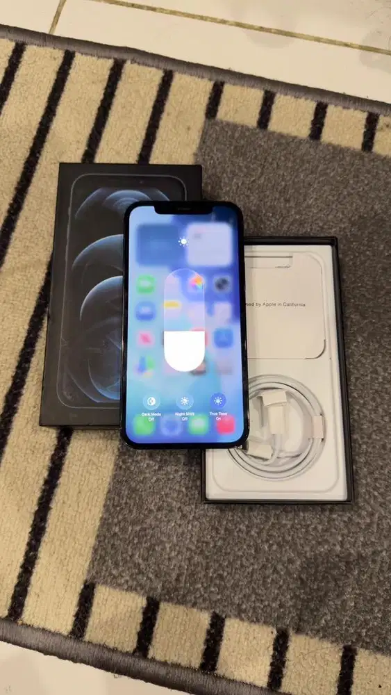 Iphone 12 Pro 256GB Blue Terdaftar Mulus Lengkap