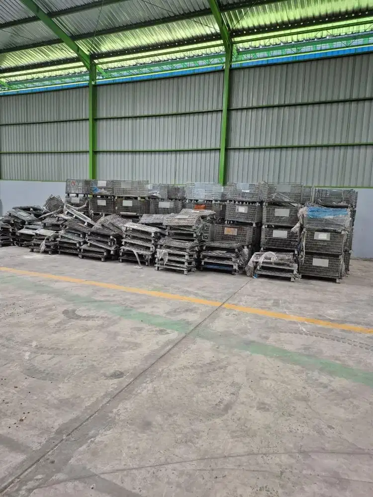 Jual pallet mesh bekas layak pakai