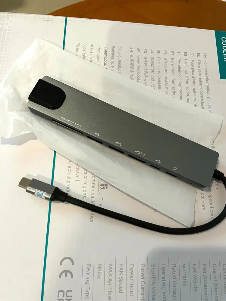 Adapter USB C 8in1 MURAH