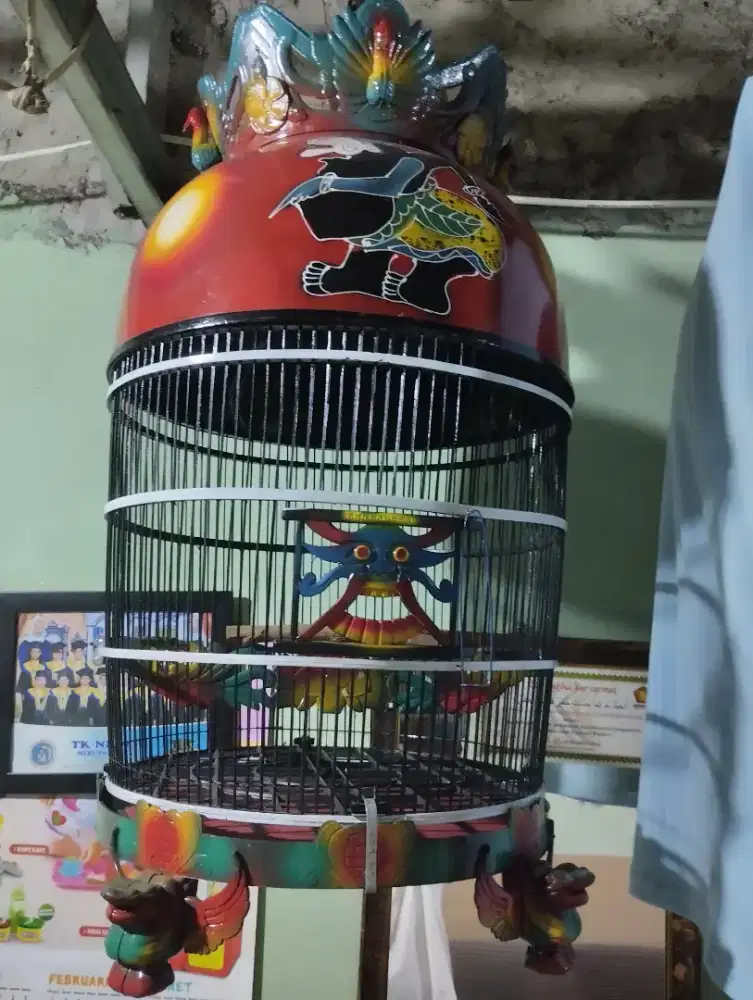 Kandang perkutut mahkota