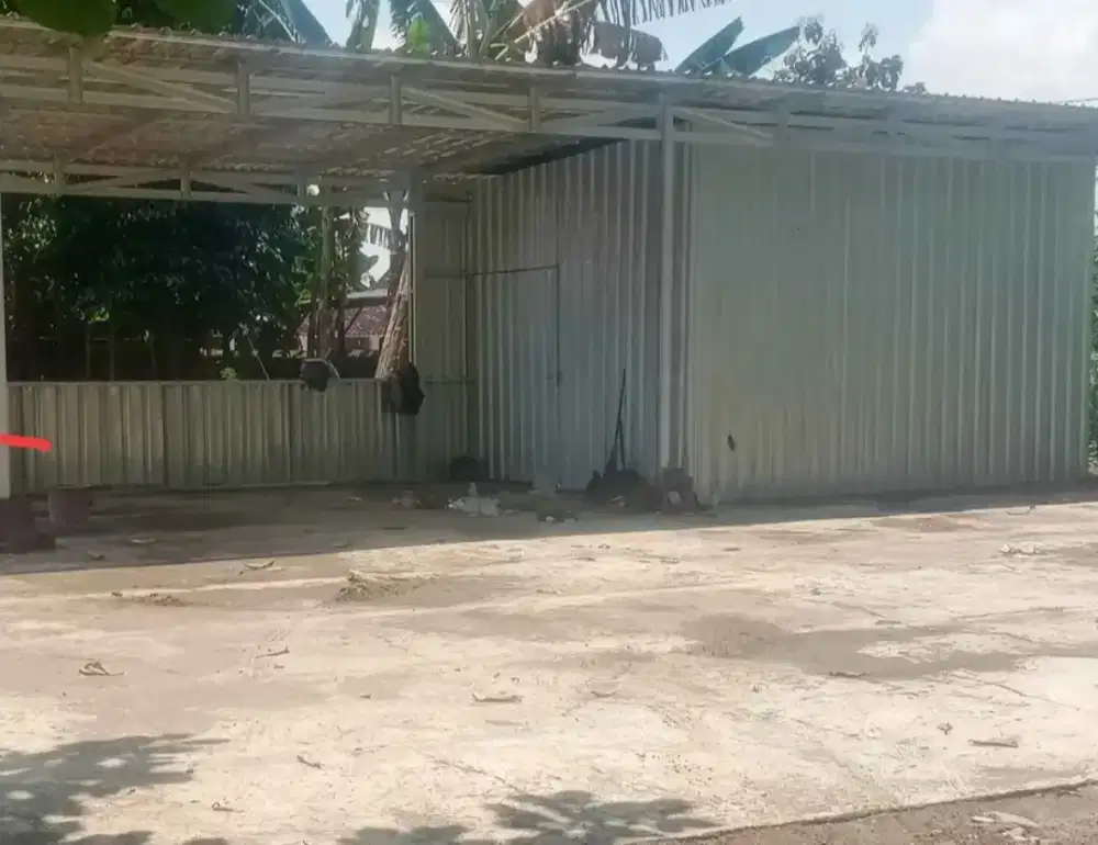 Galvalum rangka baja ringan terpasang