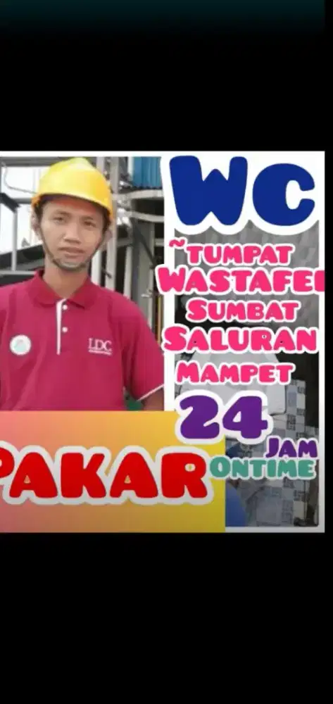 Wc tumpat tukang sedot sapsiteng penuh saluran air sumbat westafel