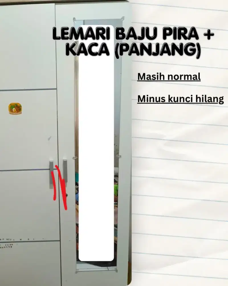 lemari pakaian pira