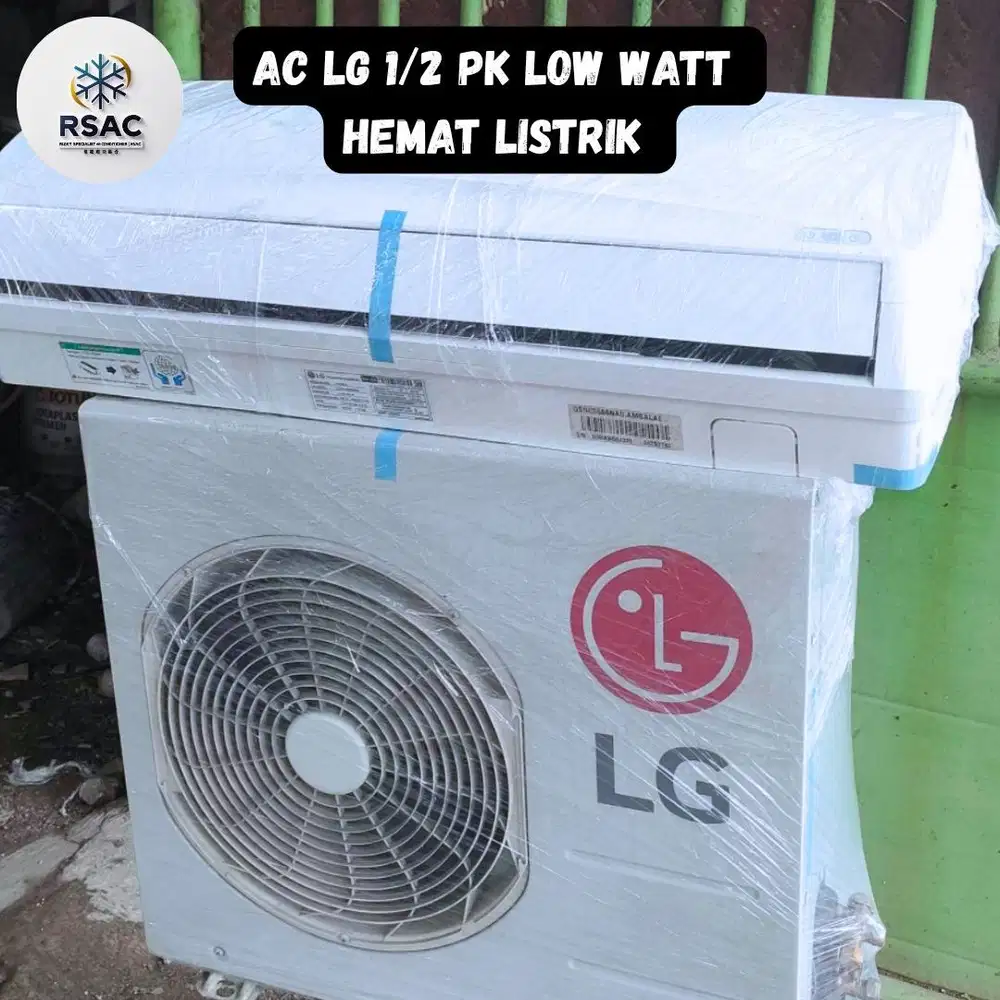 AC LG 1/2 PK LOWWAT HEMAT LISTRIK