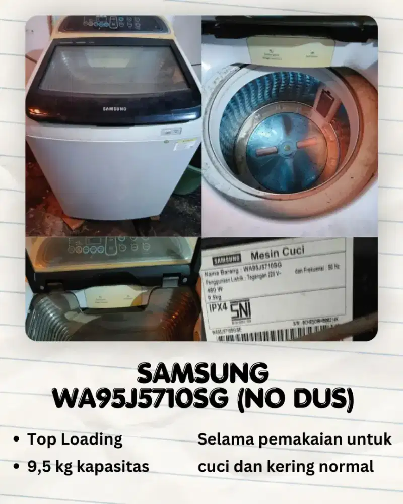 mesin cuci samsung
