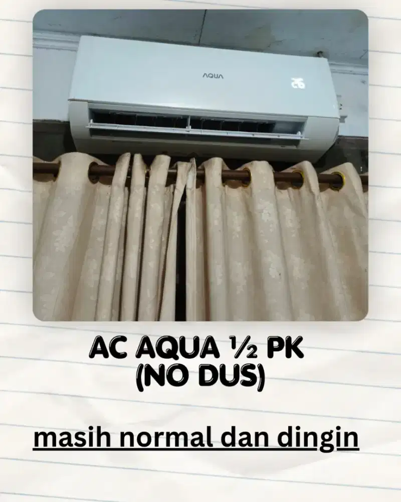 Ac Aqua 1/2 PK no dus
