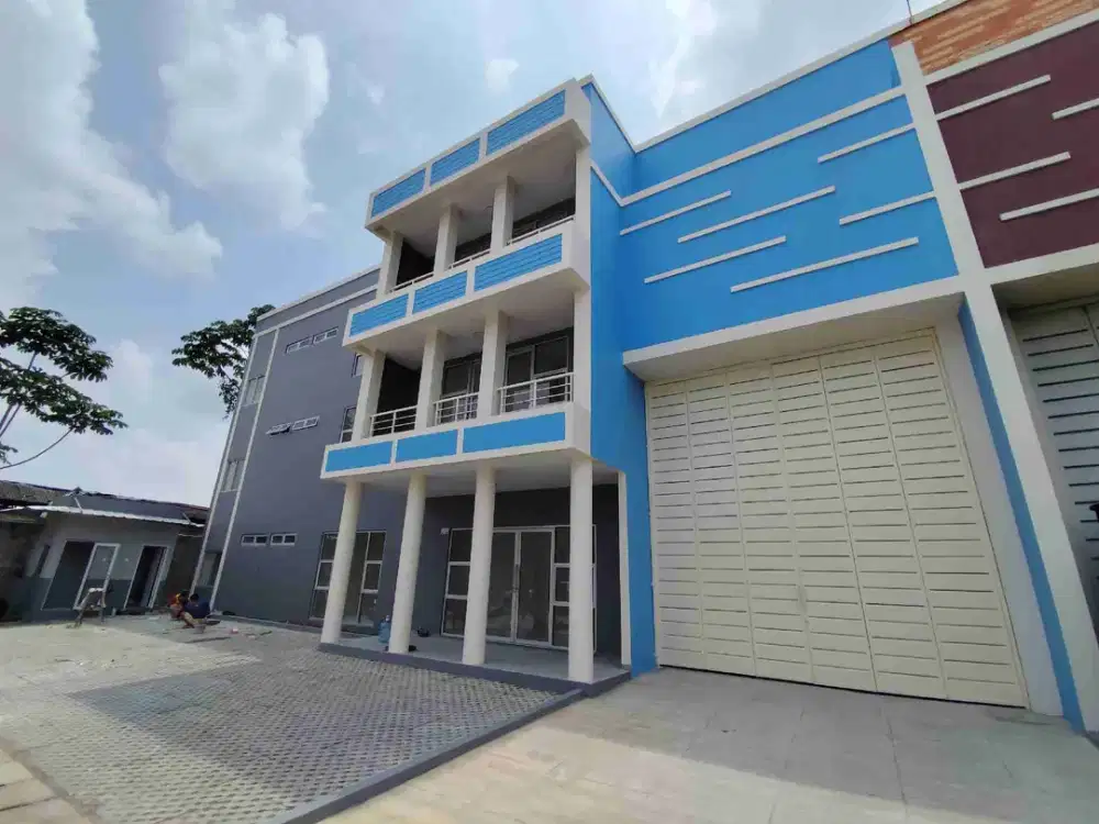 Jual Gudang baru besar 3 in 1 dekat gading serpong Tangerang