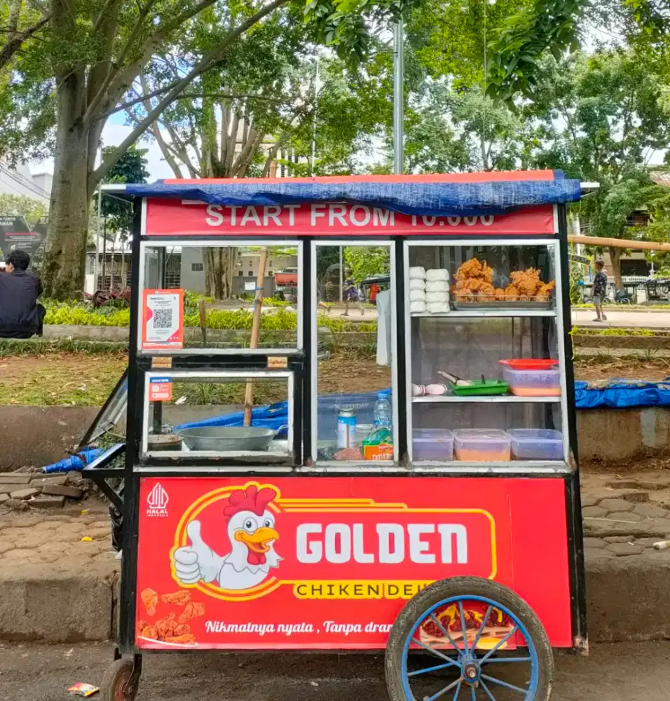 grobak dorong ukuran 160x60