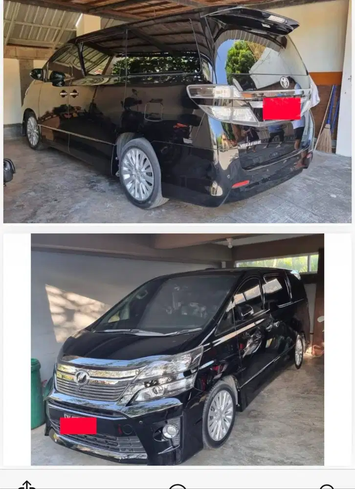 FOR SALE: TOYOTA VELLFIRE 2.4 ZG PREMIUM SOUND 2012 (CBU JAPAN)