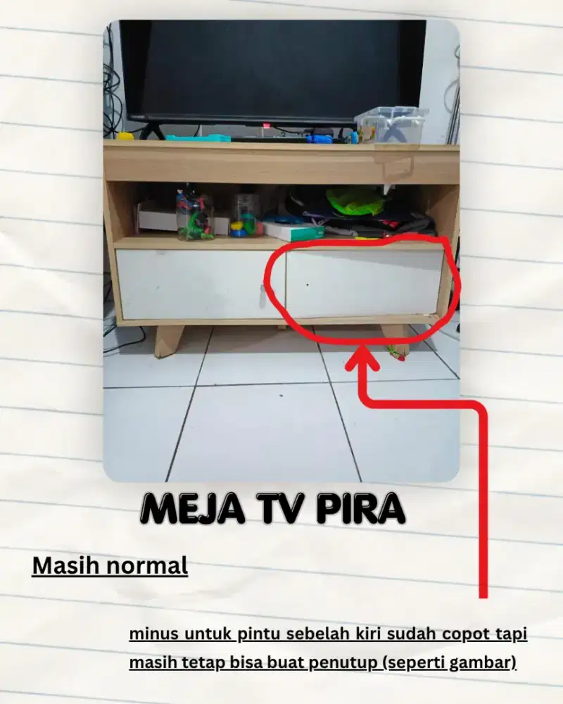 Meja TV merek Pira