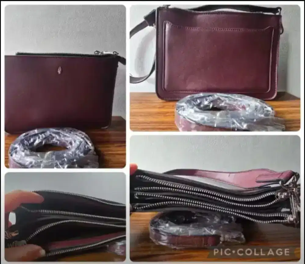 Jual murah aja tas handbag merek hushpuppies masih bagus ,760 rb nego