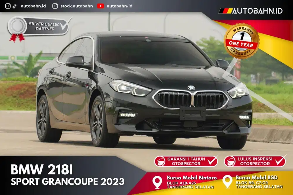FULL WARRANTY! BMW 218i Sport Line Gran Coupe 2023