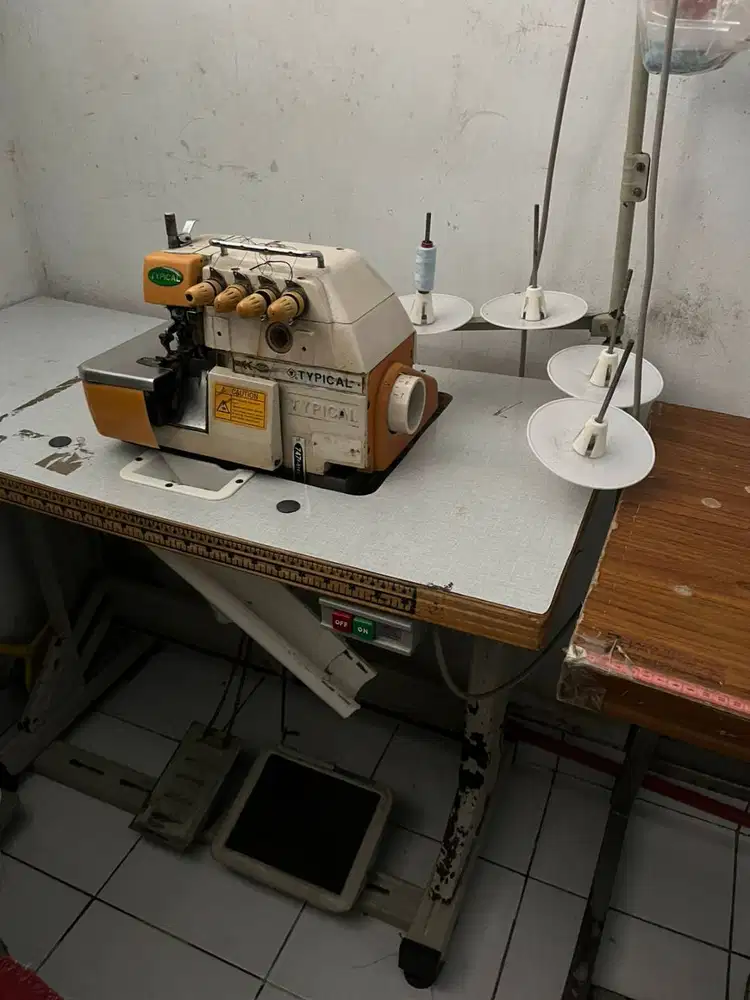 Dijual mesin jahit typical satu paket