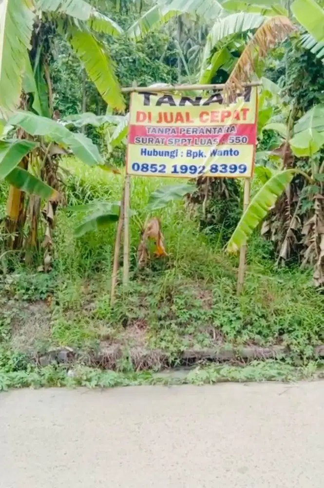 Dijual Tanah SHM Cantik dan Strategis