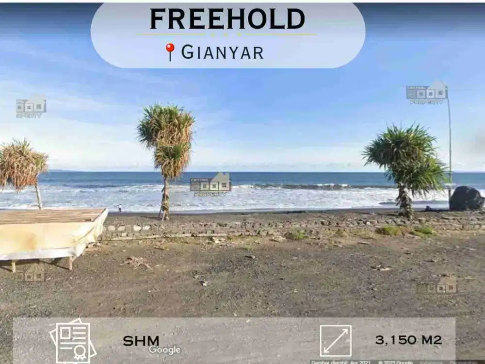 Dijual Tanah View Pantai – Pantai Masceti, Gianyar