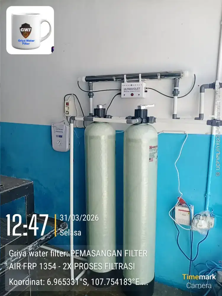 Filter air untuk dapur MBG