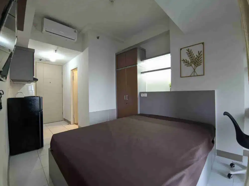 Disewa apartemen tokyo PIK tipe studio full furnish lantai rendah view pool langsung