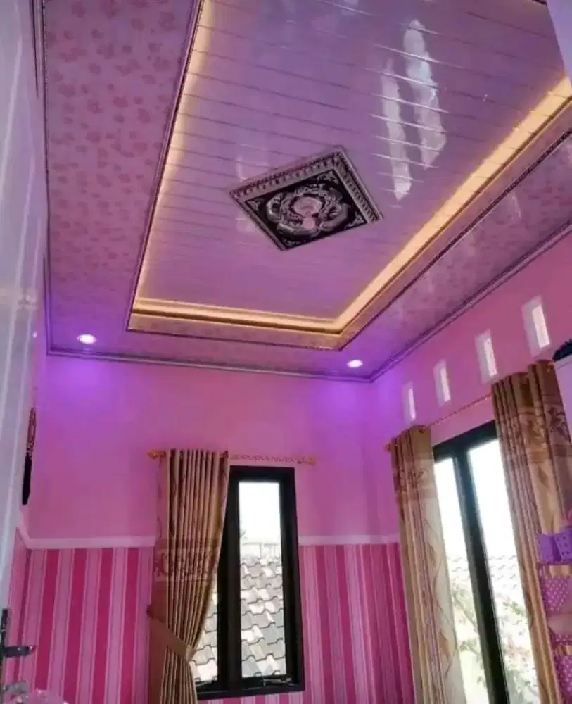 Promo plafon PVC terpasang dan atap baja ringan