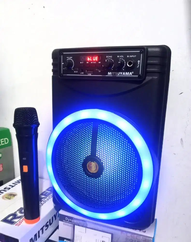 Speaker bluetooth karaoke 8,5 in wireless
