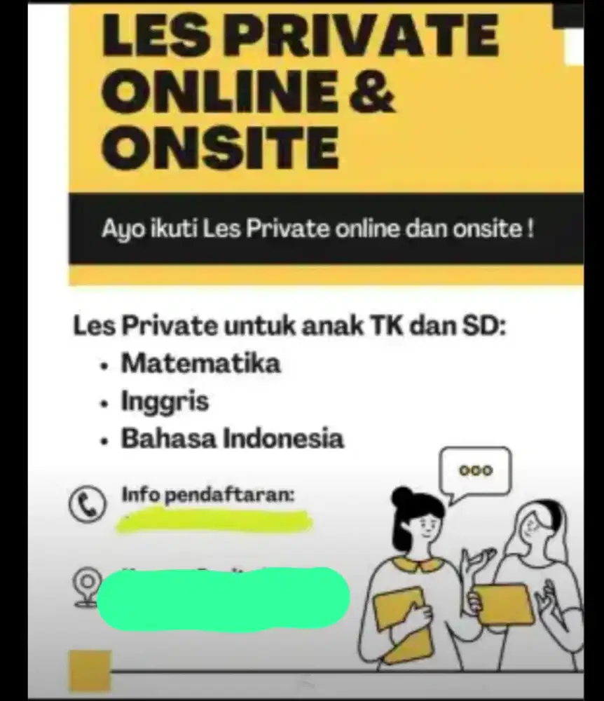 Jasa Les Private Anak