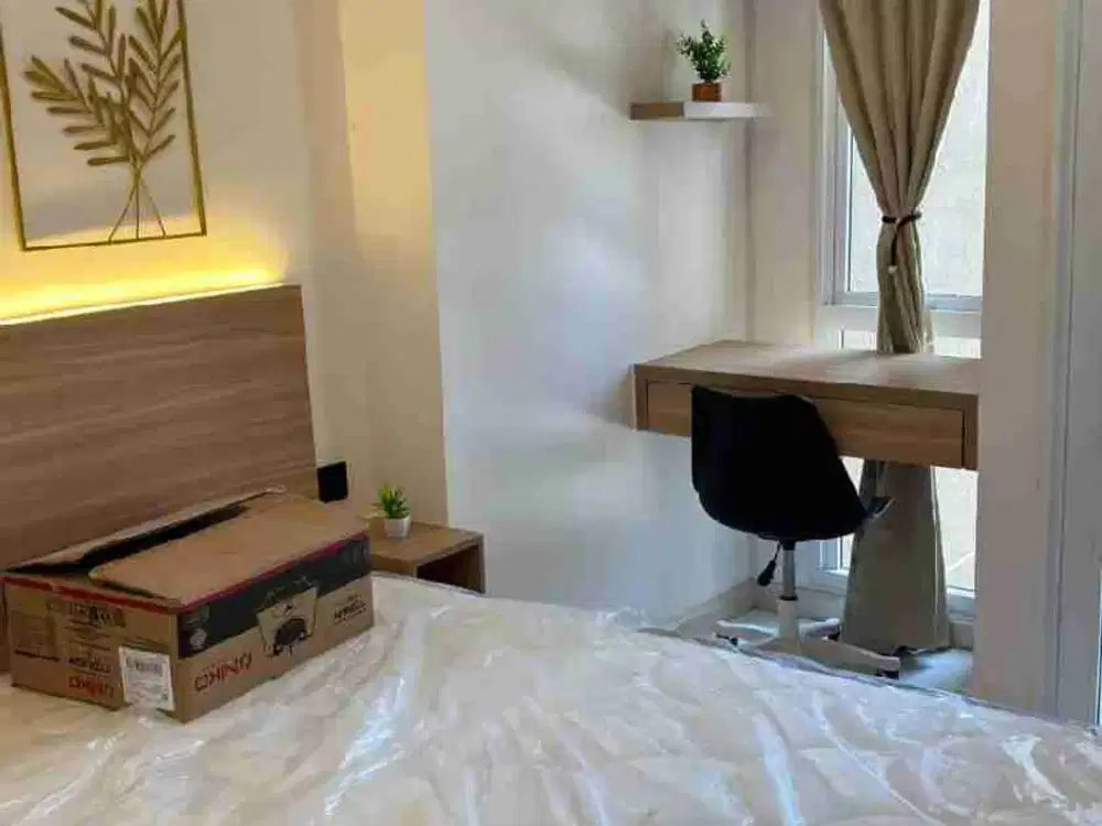 Disewa murah apartemen tokyo PIK tipe studio full furnish view lepas